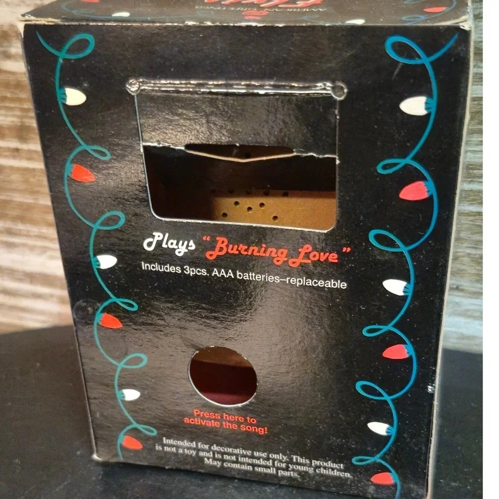 Elvis Presley Burning Love Musical Ornament American Greetings 2003 AXOR-025J